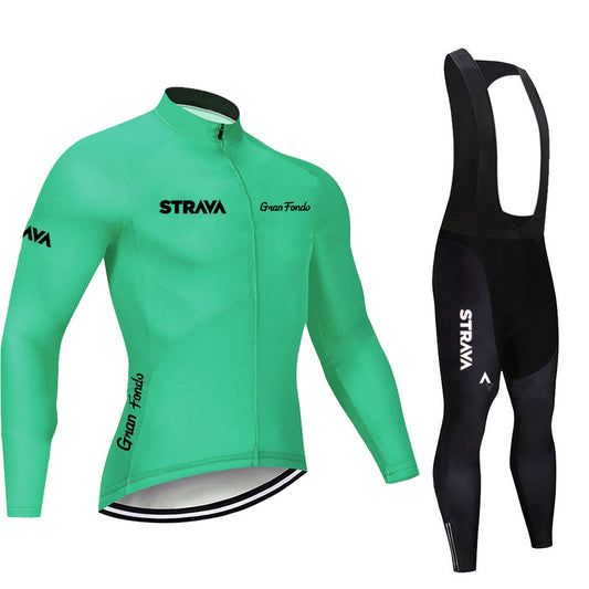 Long sleeve cycling suit