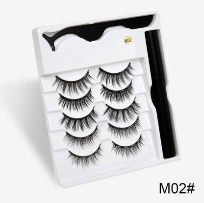 A Pair Of Eyelashes With Magnets