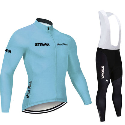 Long sleeve cycling suit