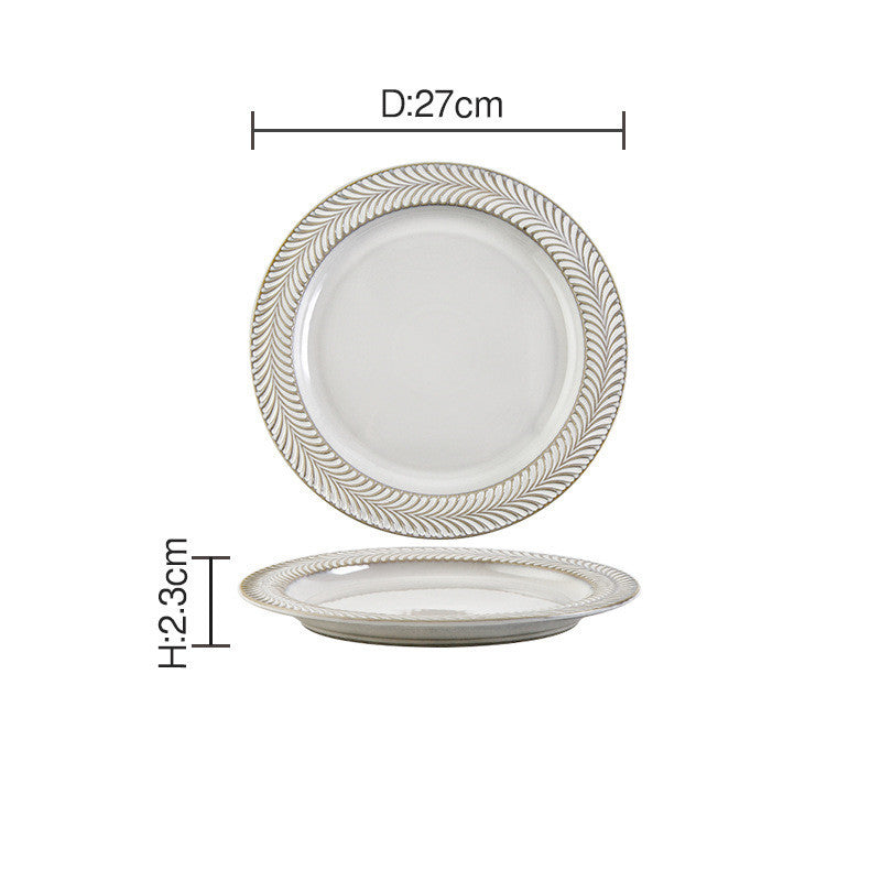 Bowl And Plate Tableware Set