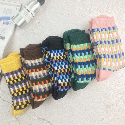 Thick and warm ladies rabbit wool socks