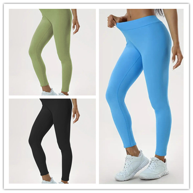 High Waist Yoga Fitness Pants - Women's Lift & Sculpt Elastic Leggings
