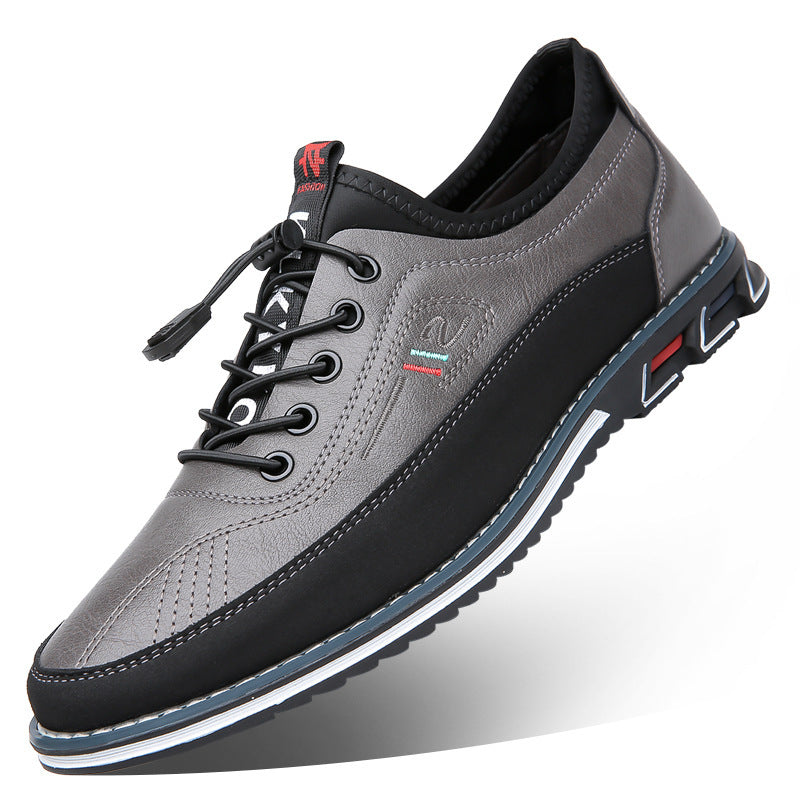 Genuine Leather Comfortable And Non-slip Waterproof Leather Shoes Men's