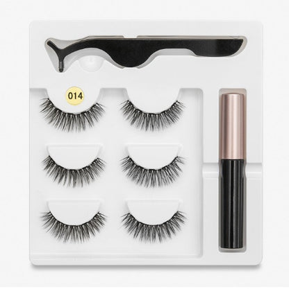 A Pair Of Eyelashes With Magnets