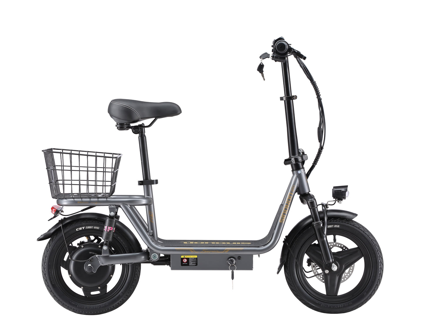 K14Electric Scooter Motor Power 500W Battery Capacity 36V 15.6Ah Tire Size 14inches Max Speed 32KM