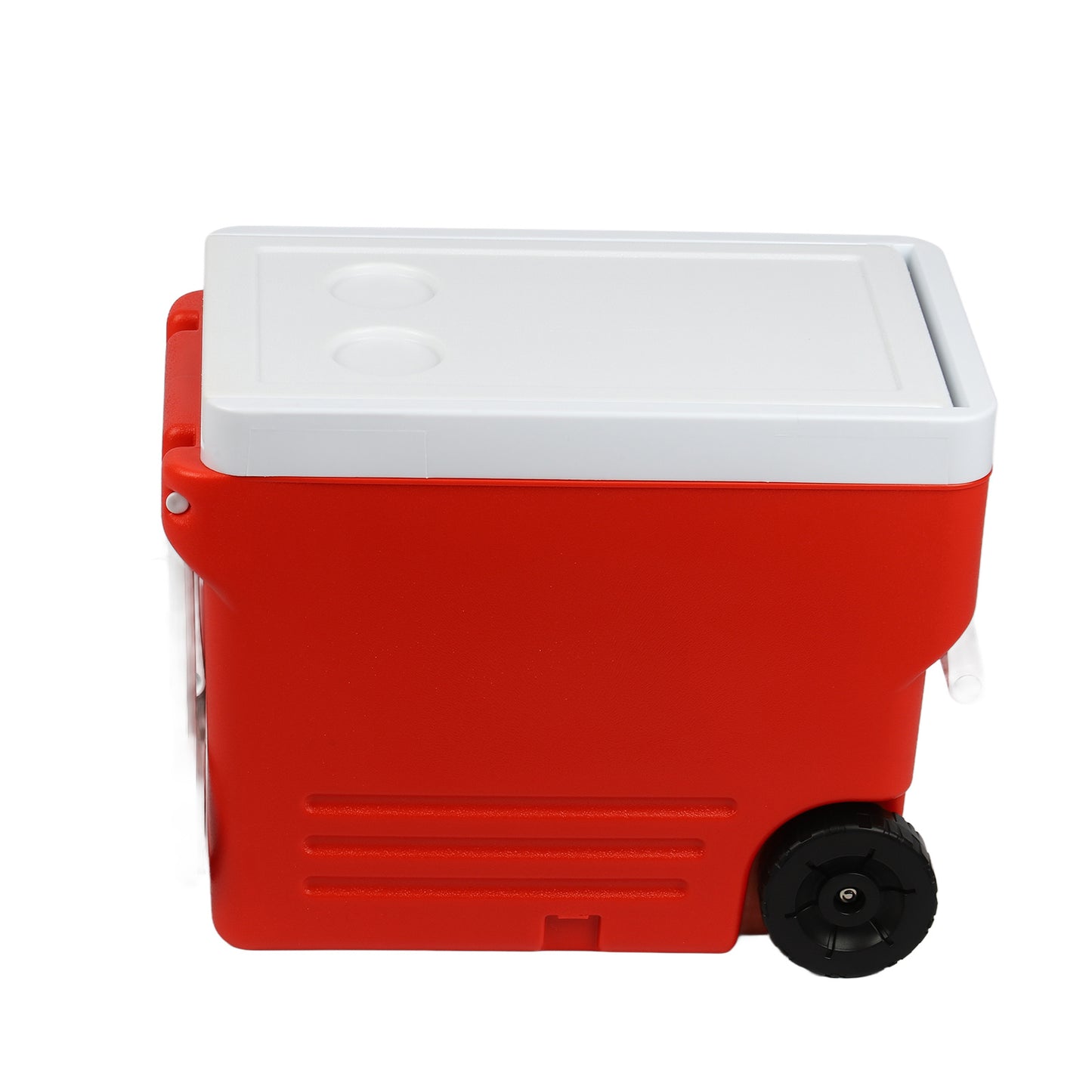 32L Rolling Cooler Ice Chest Camping Outdoor Picnic Portable Heat Insulation Box