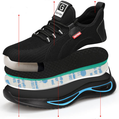 Men Work Safety Shoes Nonslip Indestructible Sneakers