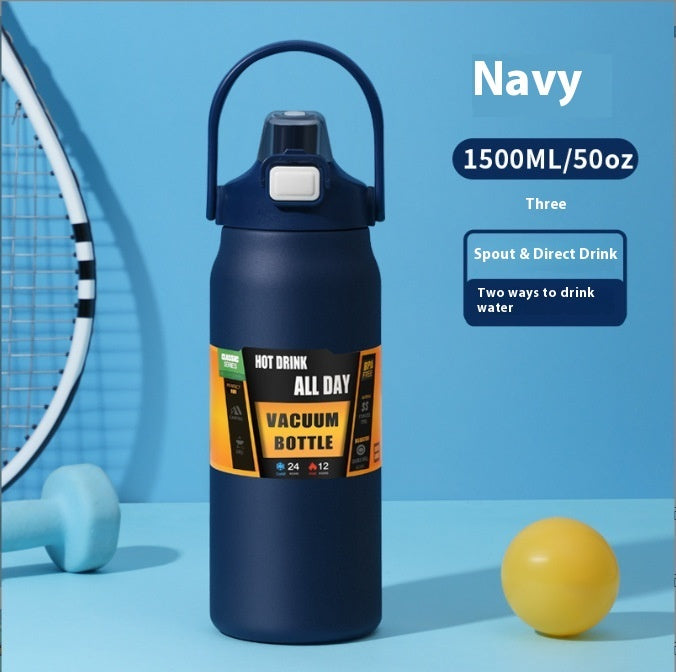 Drinking Straw Insulated Waterbottle