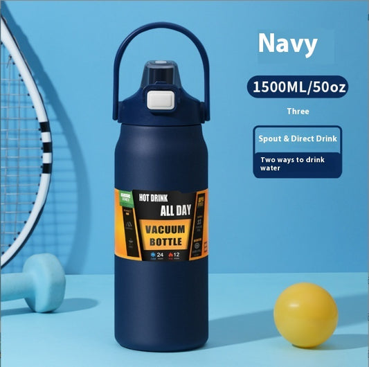 Drinking Straw Insulated Waterbottle