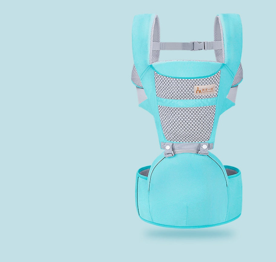 Multifunctional Baby Carrier - Breathable Waist Stool Hip Seat with Multiple Carrying Positions