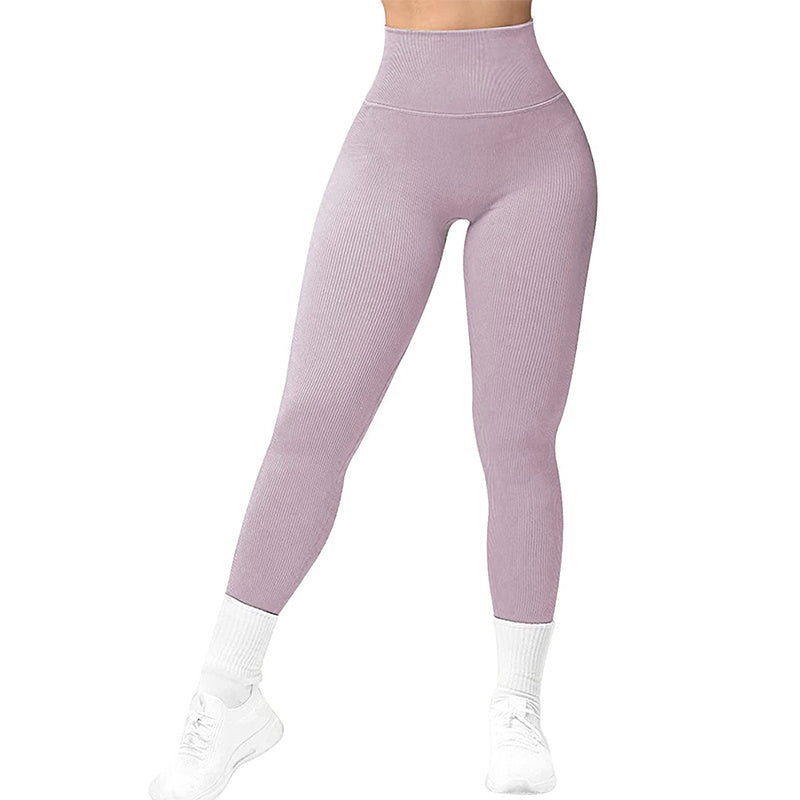 Seamless High Waist Yoga Pants - Women's Slim Fit Leggings