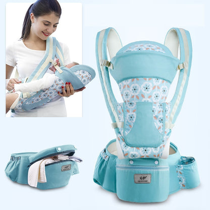 Multifunctional Baby Carrier - Breathable Waist Stool Hip Seat with Multiple Carrying Positions