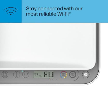 HP DeskJet 4255e Wireless All-in-One Color Inkjet Printer, Scanner, Copier, Best-for-Home, 3 Month Instant Ink Trial Included (588S6A)