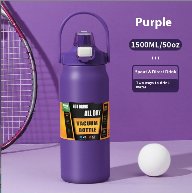 Drinking Straw Insulated Waterbottle