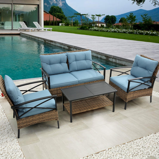 4-Piece Patio Outdoor furniture
