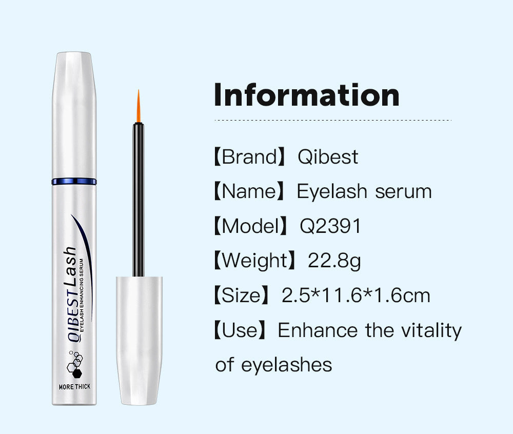 Beautiful Eyelashe Black Curling Care