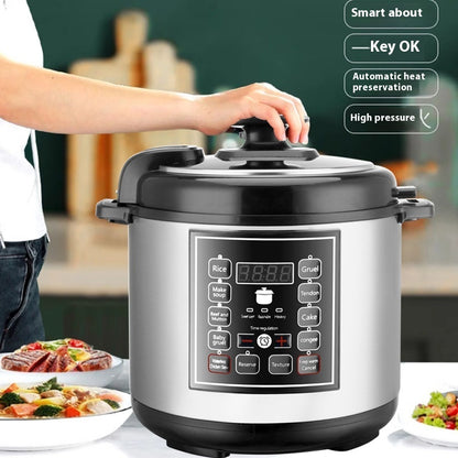 5L Pressure Cooker Multi-function Intelligent Reservation Timing Rice Cooker
