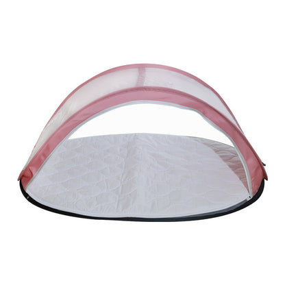 Folding breathable mosquito net in bb crib