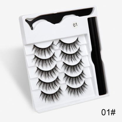A Pair Of Eyelashes With Magnets