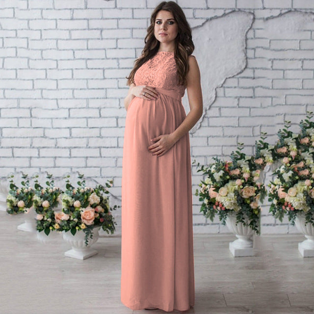 Sleeveless Maternity Dress