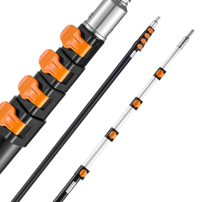 Telescoping Extension Pole 7 To 30 FT Multi-Purpose For Painting Dusting