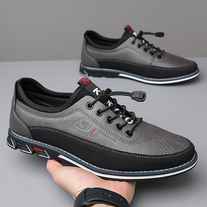 Genuine Leather Comfortable And Non-slip Waterproof Leather Shoes Men's