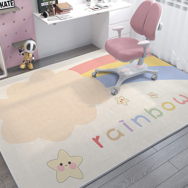 Children's Room Baby Crawling Blanket Velvet Carpet