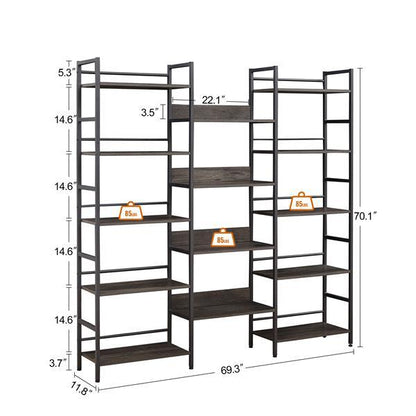 Large Open Bookshelves