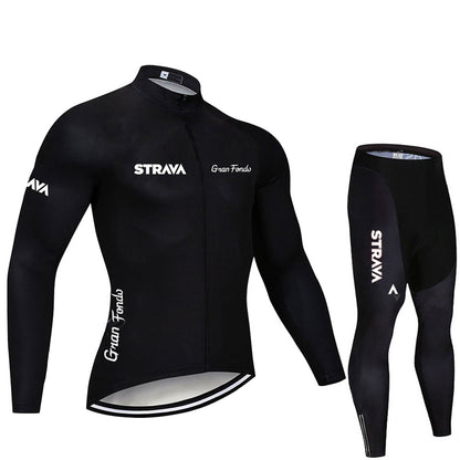 Long sleeve cycling suit