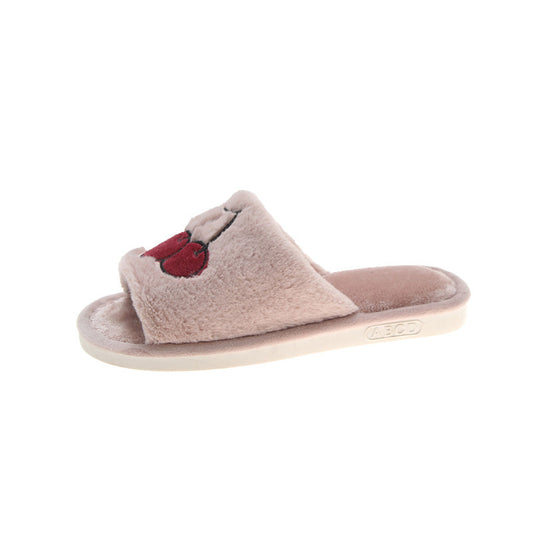Fruit cotton slippers