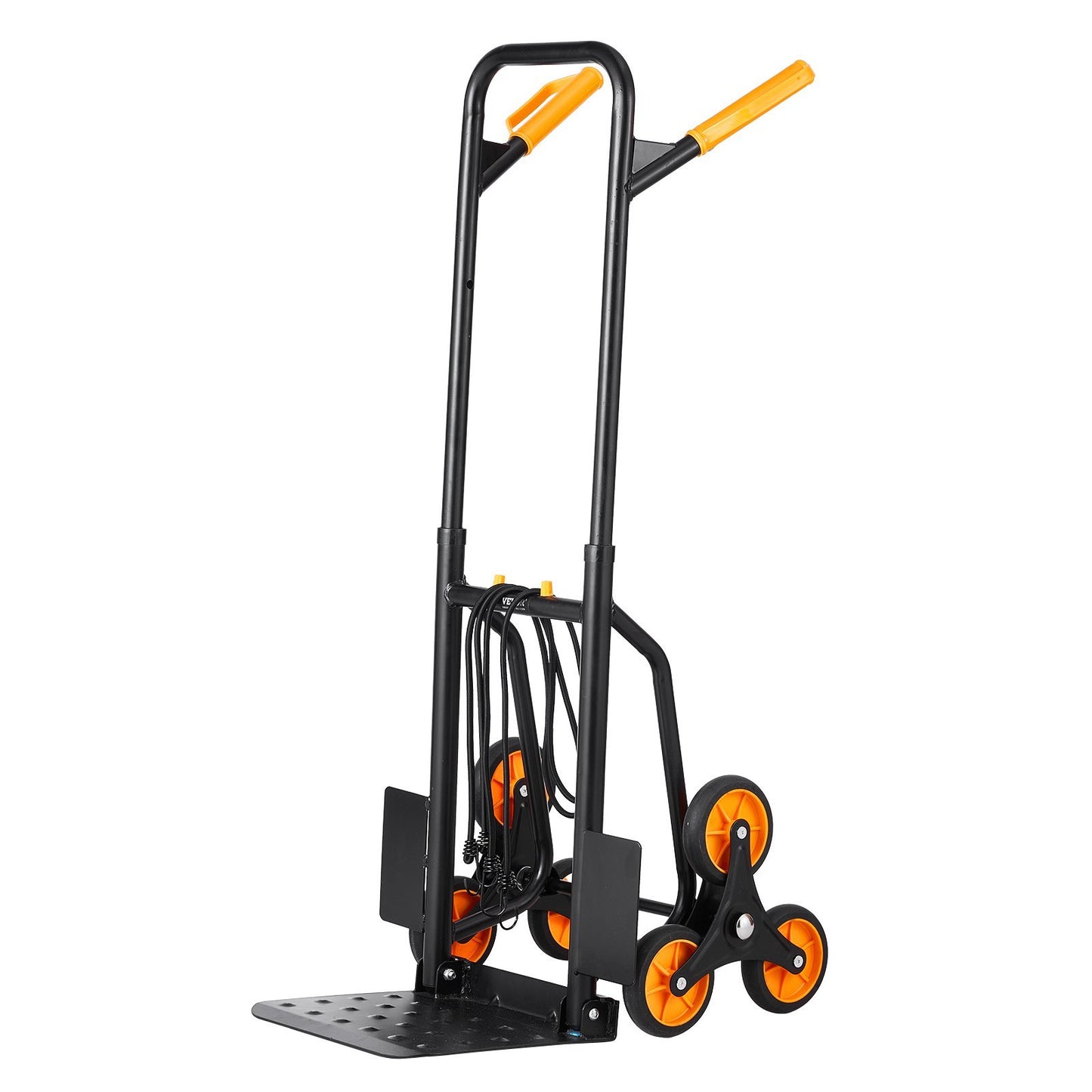 Stair Climbing Cart Heavy Duty Folding Hand Truck Dolly 440 Lbs 6 Wheels