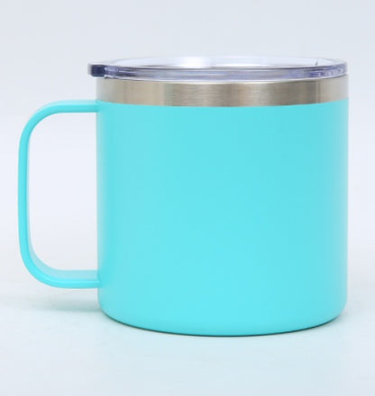 304 Stainless Steel Mug With Double Cover