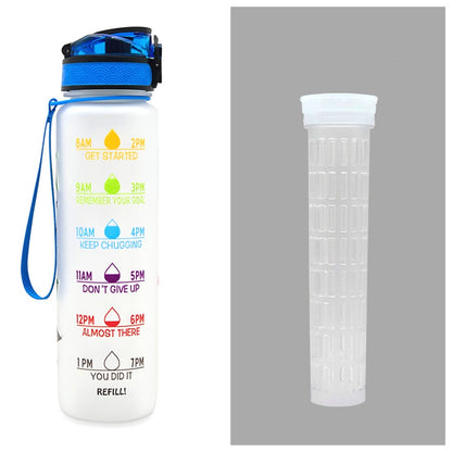 1L Water Bottle  For Sports & Fitness