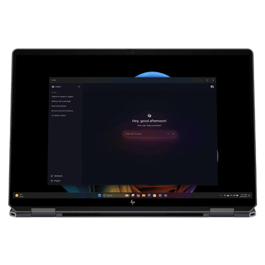 HP OmniBook Ultra Flip AI 14" Laptop: 3K OLED Touch Display, Intel® Core™ Ultra 9 Processor, 32GB RAM, 1TB SSD, Wi-Fi 7, Bluetooth® 5.4, 20.5-Hour Battery Life, Eclipse Gray, B2CP1PA