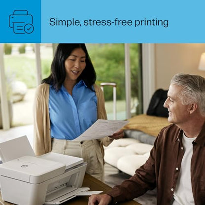 HP DeskJet 4255e Wireless All-in-One Color Inkjet Printer, Scanner, Copier, Best-for-Home, 3 Month Instant Ink Trial Included (588S6A)