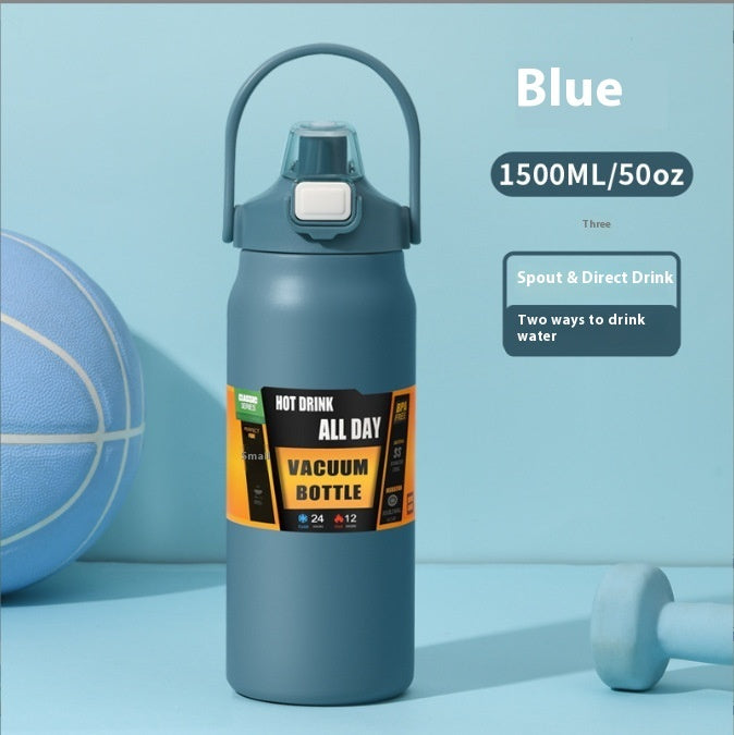 Drinking Straw Insulated Waterbottle