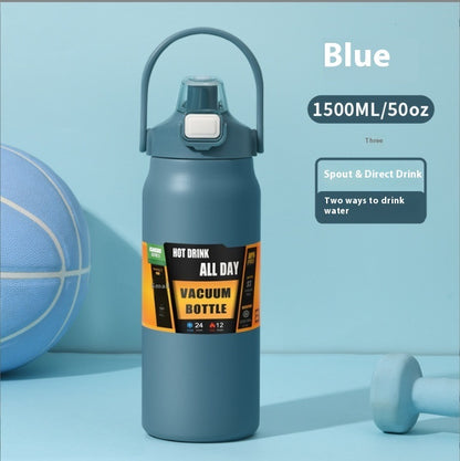 Drinking Straw Insulated Waterbottle
