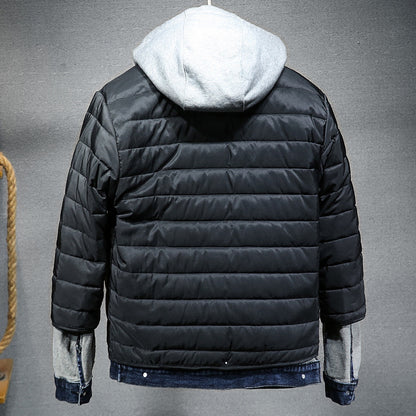 Men Thick denim jacket