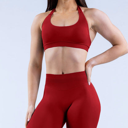 High Elastic Ultra-fine Matte Seamless Sports Bra
