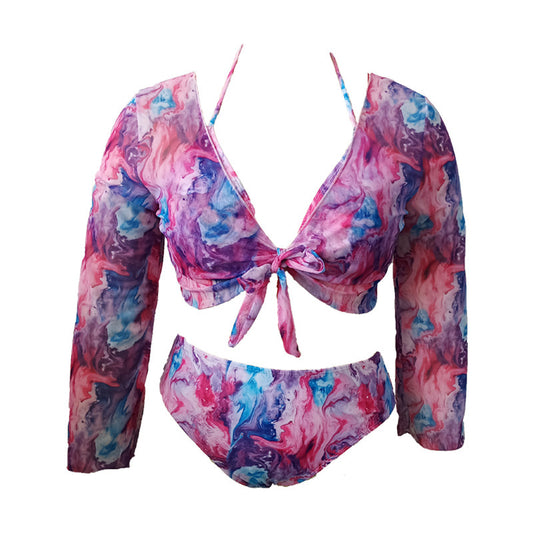 Plus Size Three-piece Swimsuit