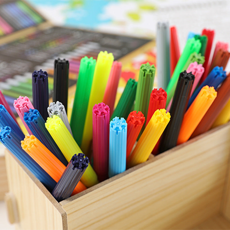Watercolor Pens Set 180 Pieces Children's Tools Graffiti