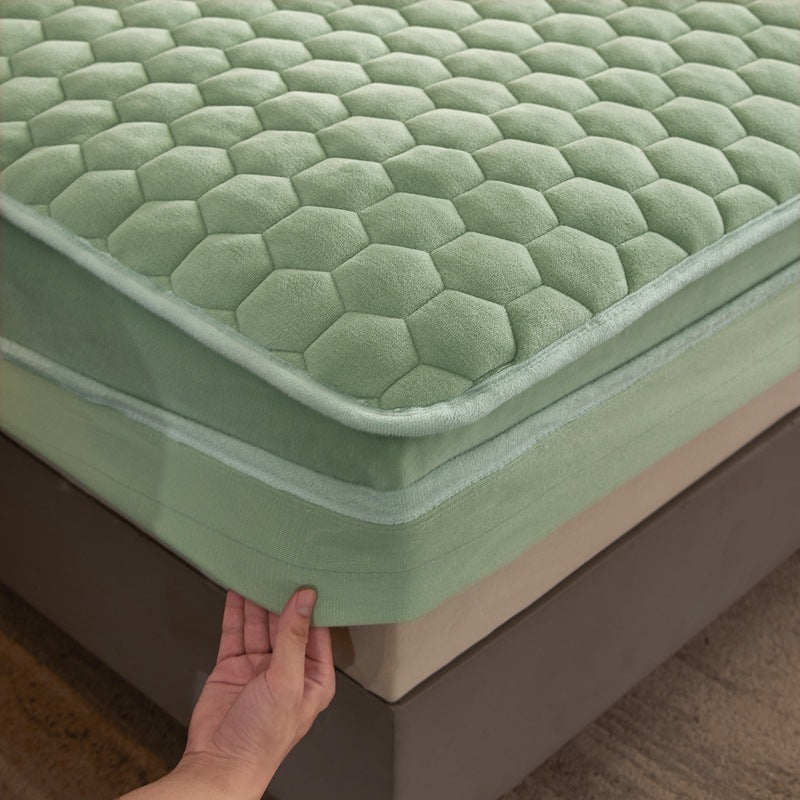 Quilted Fitted  bed Sheet