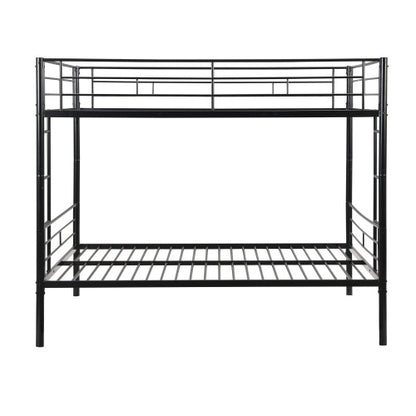 Full Over Full Metal Bunk Bed , No Box Spring Needed, Easy Assemble