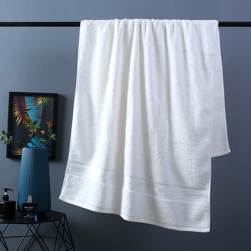 Thick Cotton Bath Towel Set Pure Cotton Beach Towel Beauty Salon Bath Towel
