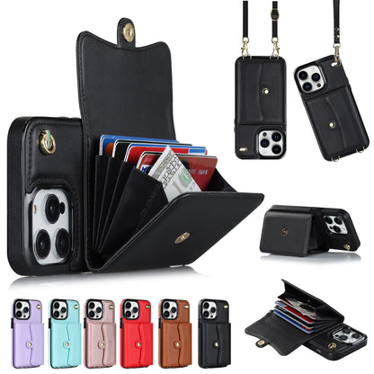 Crossbody Card Holder Phone Case Multi-function