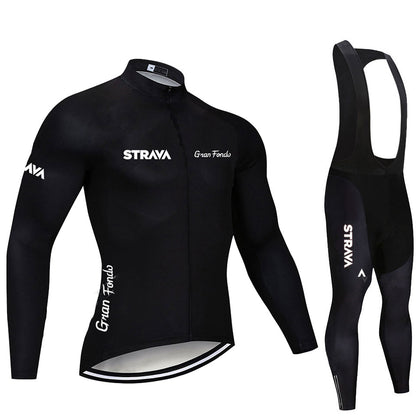 Long sleeve cycling suit