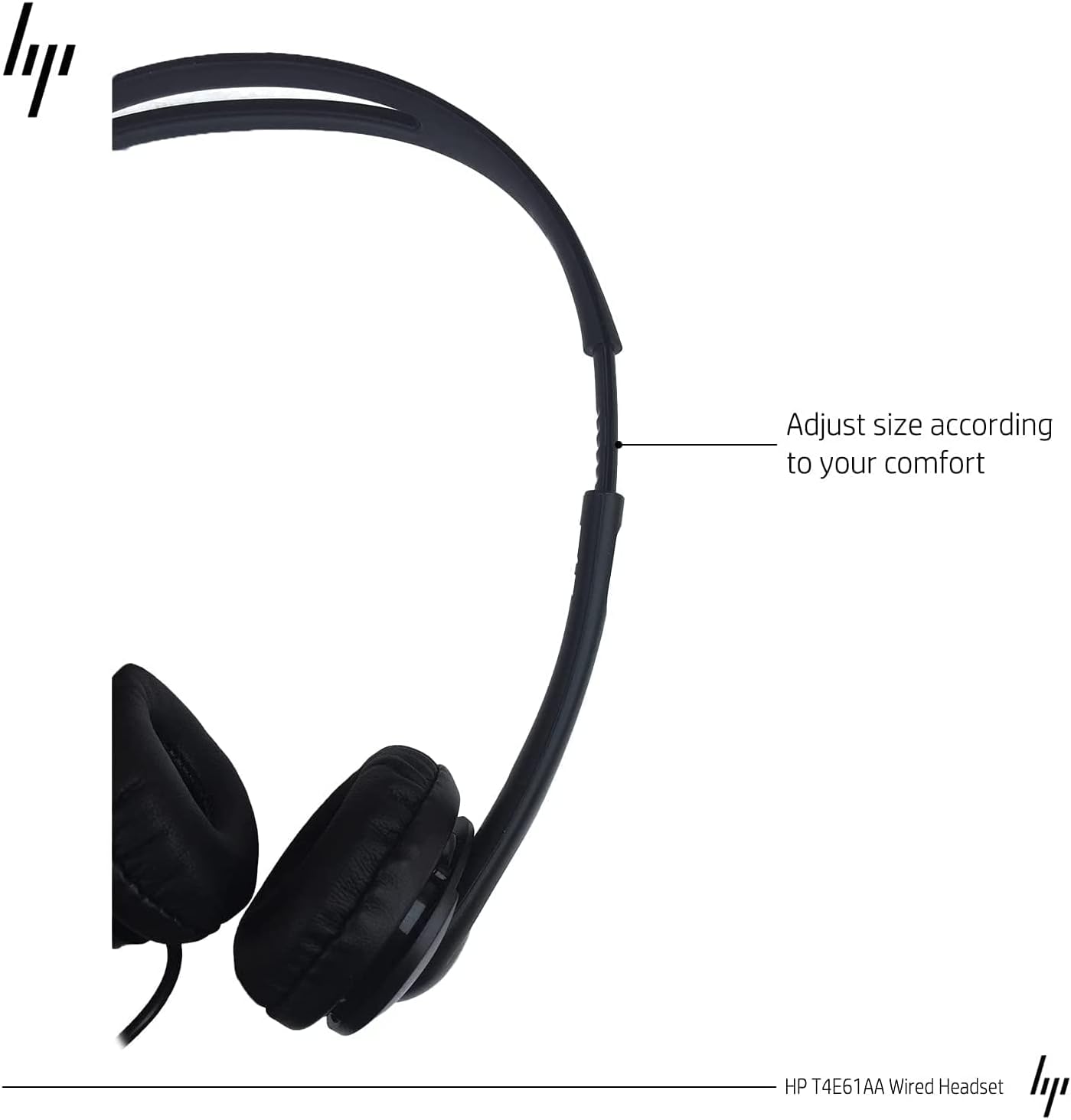 HP 3.5mm Stereo Wired Headphones, Business Headset with Microphone for Customer Service, Laptop/Desktop/PC/MAC