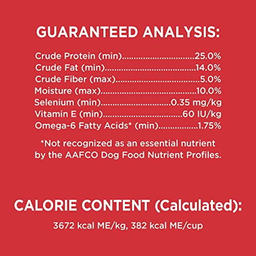 IAMS Minichunks Adult Dry Dog Food Lamb & Rice Recipe Dog Kibble, 38.5 lb. Bag