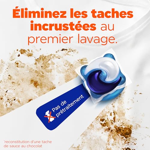Tide Oxi Max Power PODS Laundry Detergent, Laundry Pods with Stain Remover Plus Oxi Power, 18 Count