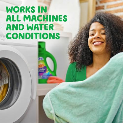 Gain + Odor Defense Liquid Laundry Detergent 2-Pack, Super Fresh Blast Scent, 65 fl oz each, 45 Loads each, HE Compatible